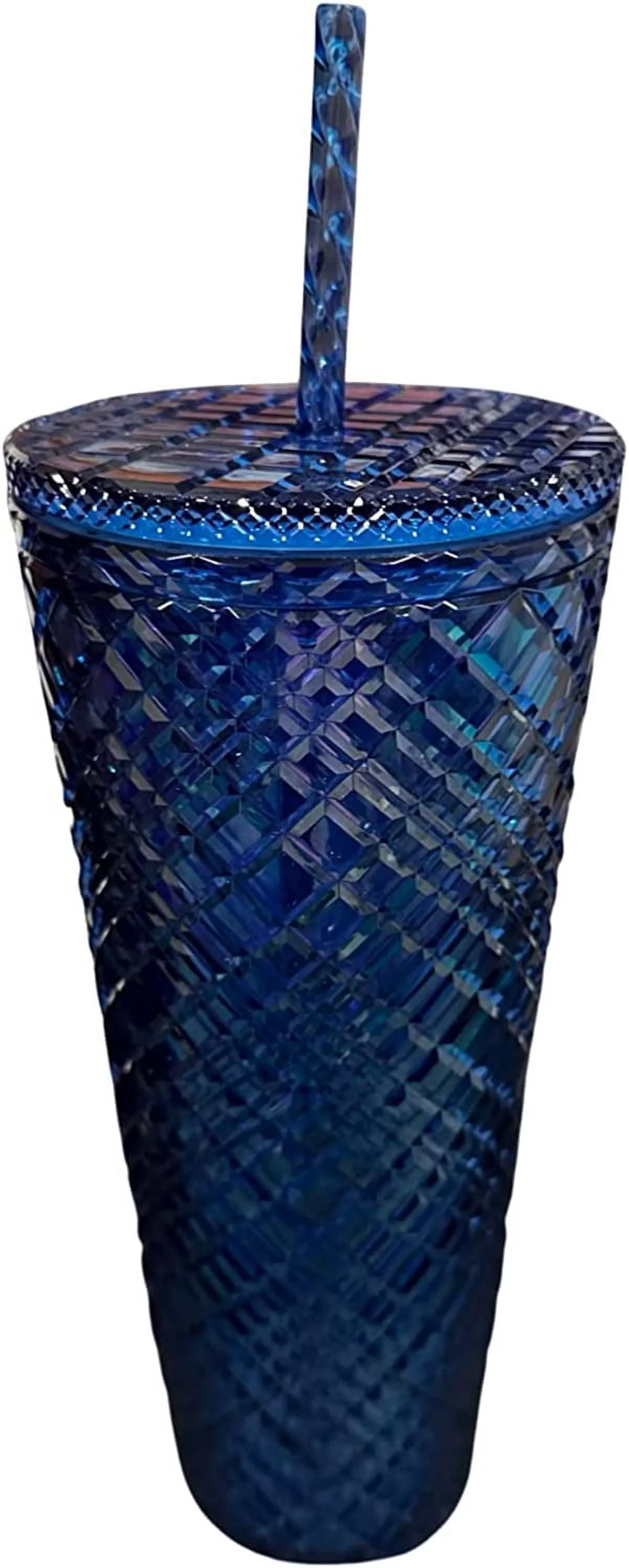 Starbucks Holiday 2022 Azul Jeweled Cold Cup Tumbler 24 Oz