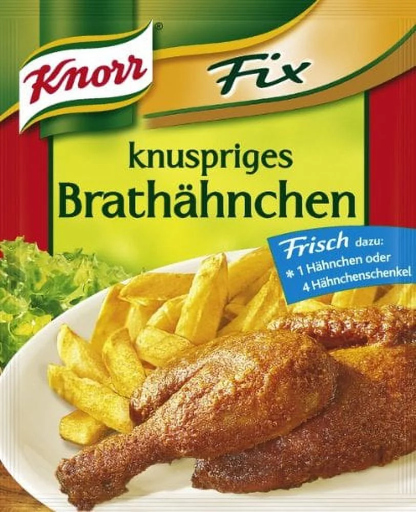 Knorr Fix Crispy Roast Chicken (Knuspriges Brathähnchen) (Pack Of 4)