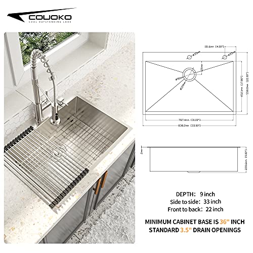 25 Inch Utility Laundry Sink Drop In 16 Gauge Stainless Steel Single Bowl Laundry Room Sink Laundry & Utility Room Kitchen Sinks 25