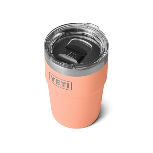 YETI Rambler 16 oz Stackable Tumbler, Vacuum Insulated, Stainless Steel with MagSlider Lid
