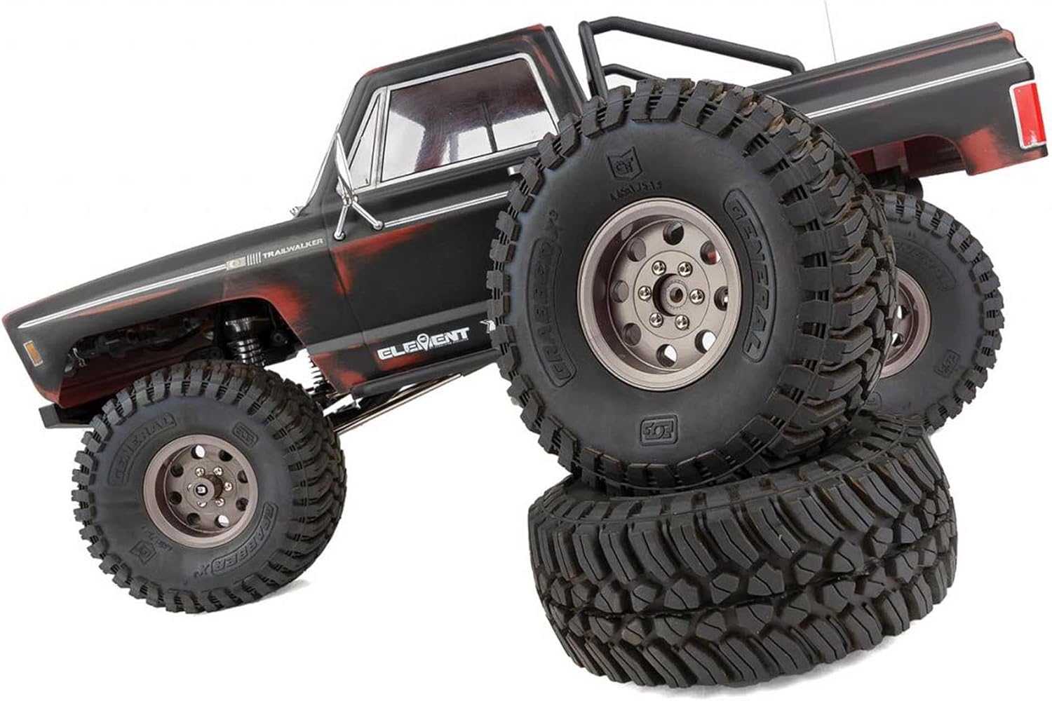 Team Associated Enduro Trail Truck Trailwalker RTR Black ASC40119 Trucks Electric RTR 1/10 Off-Road