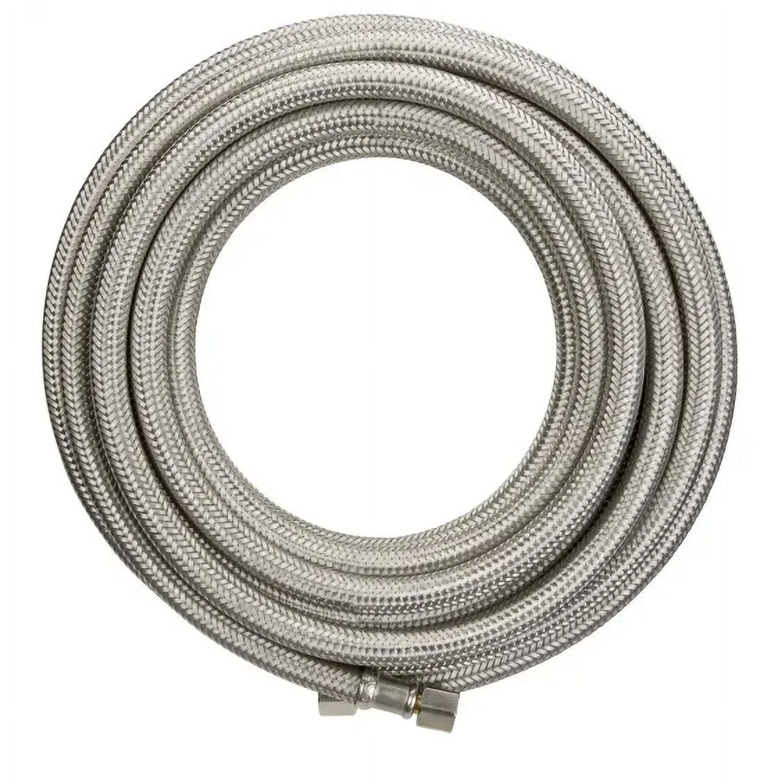 Plumb Pak PP255920 Ice Maker Supply Line, 1/4 in Inlet, Compression Inlet, 1/4 in Outlet, Compression Outlet, 240 in L