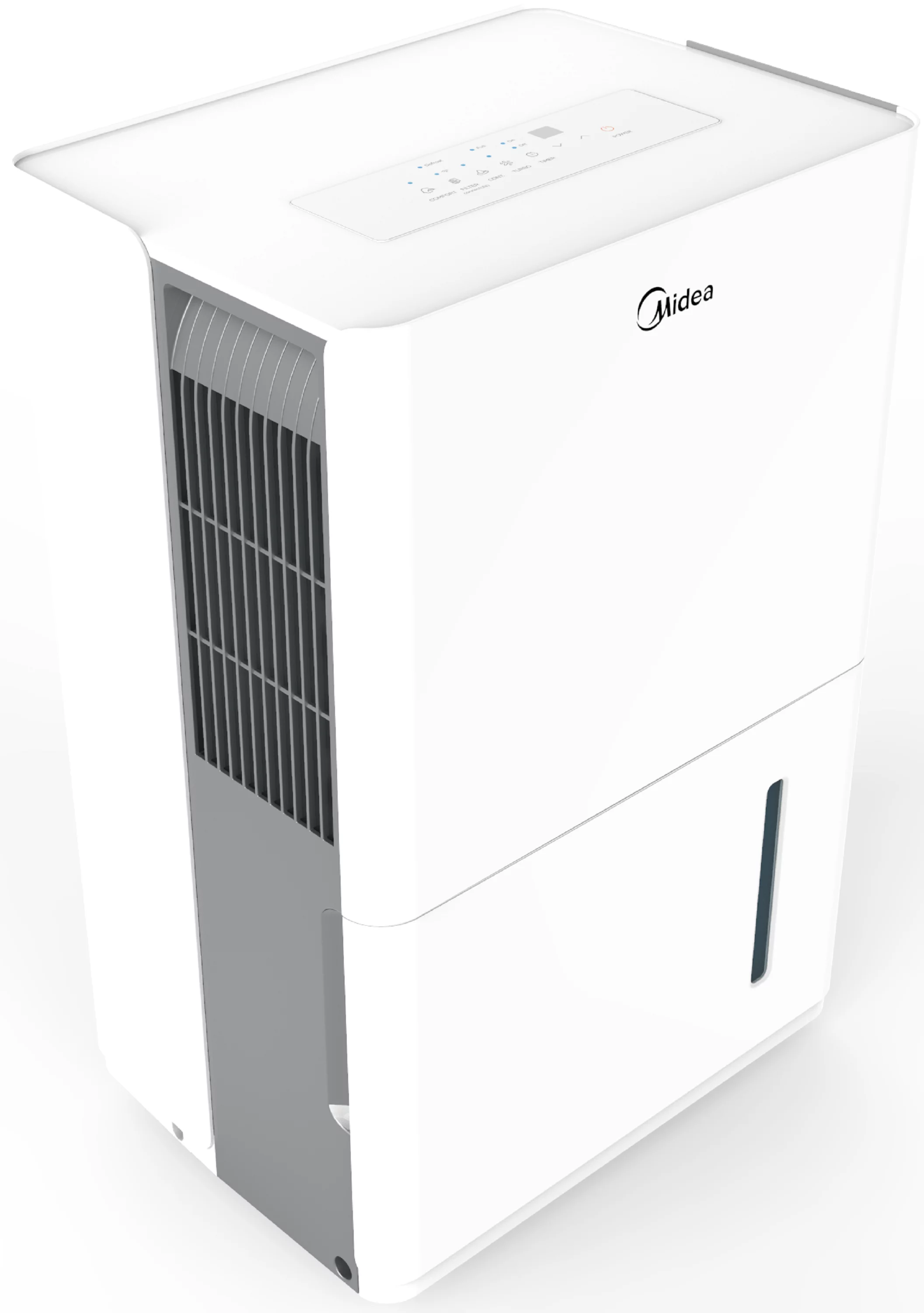 Midea 22-Pint Smart Dehumidifier - Damp Rooms, Energy Star, White, MAD22S1WWT