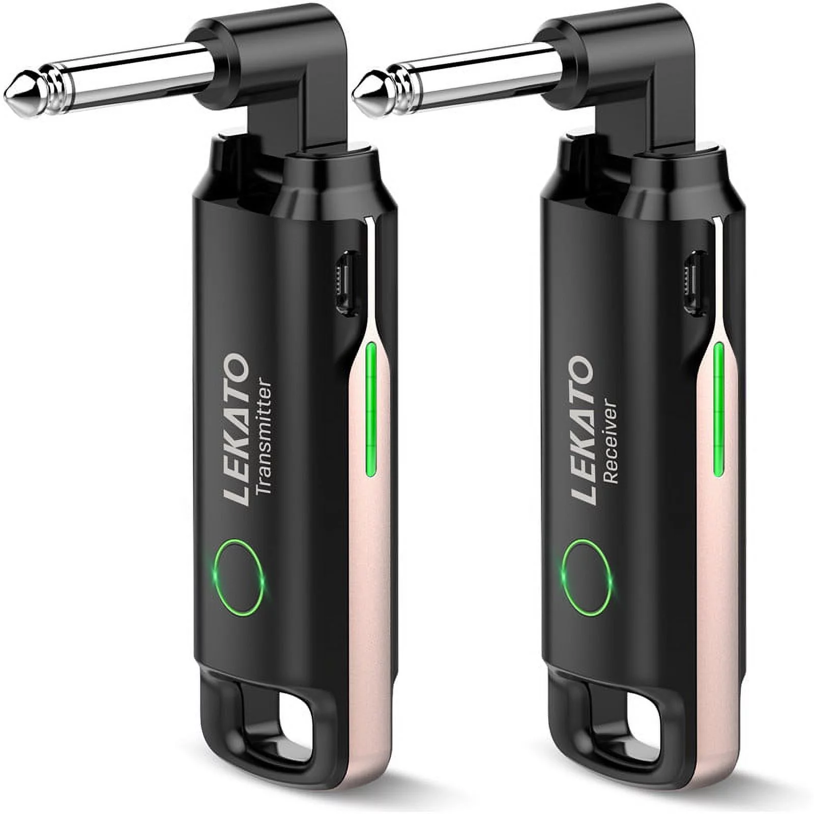 LEKATO WS-70 190Wireless Guitar Audio System Transmitter Receiver 70 Channels 40M Range 550-600MHz UHF Frenquency