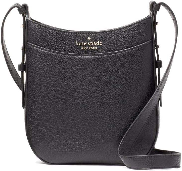 Kate Spade New York Kate Spade Leila Pebbled Leather Crossbody Purse (Black)