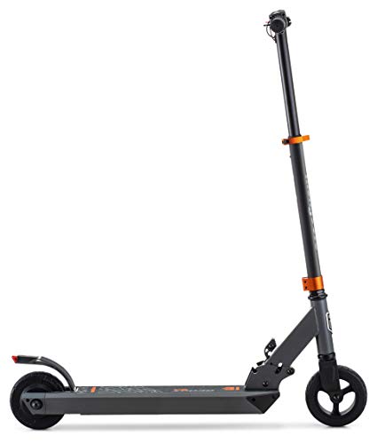 Mongoose React Electric Kids Scooter, Boys & Girls Ages 8+, Max Speed 6-15 MPH, Aluminum Handlebars and Frame, Rear Foot Brake, Battery and Charger Included