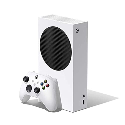 Microsoft Xbox Series S 512GB SSD All-Digital Console (Disc-Free Gaming) I with One Wireless Controller I DTS Audio I HDR (High Dynamic Range) I 1440p Gaming Resolution I Up to 120 FPS (Renewed)