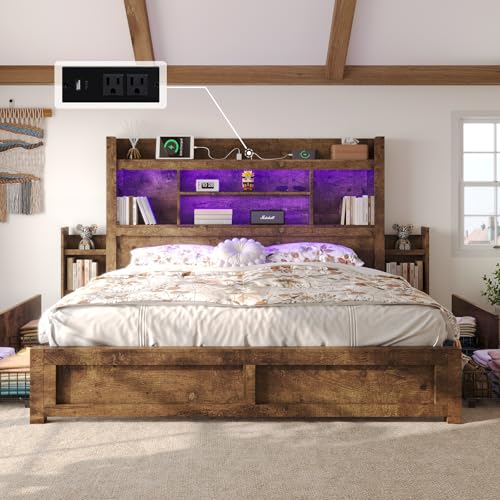 Queen Bed Frame with 49.6