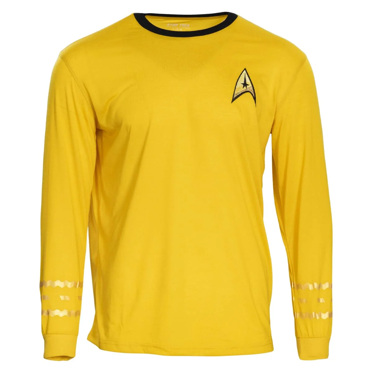 Star Trek Long Sleeve Halloween Costume T-shirt Spock Captain Kirk Engineering Cosplay