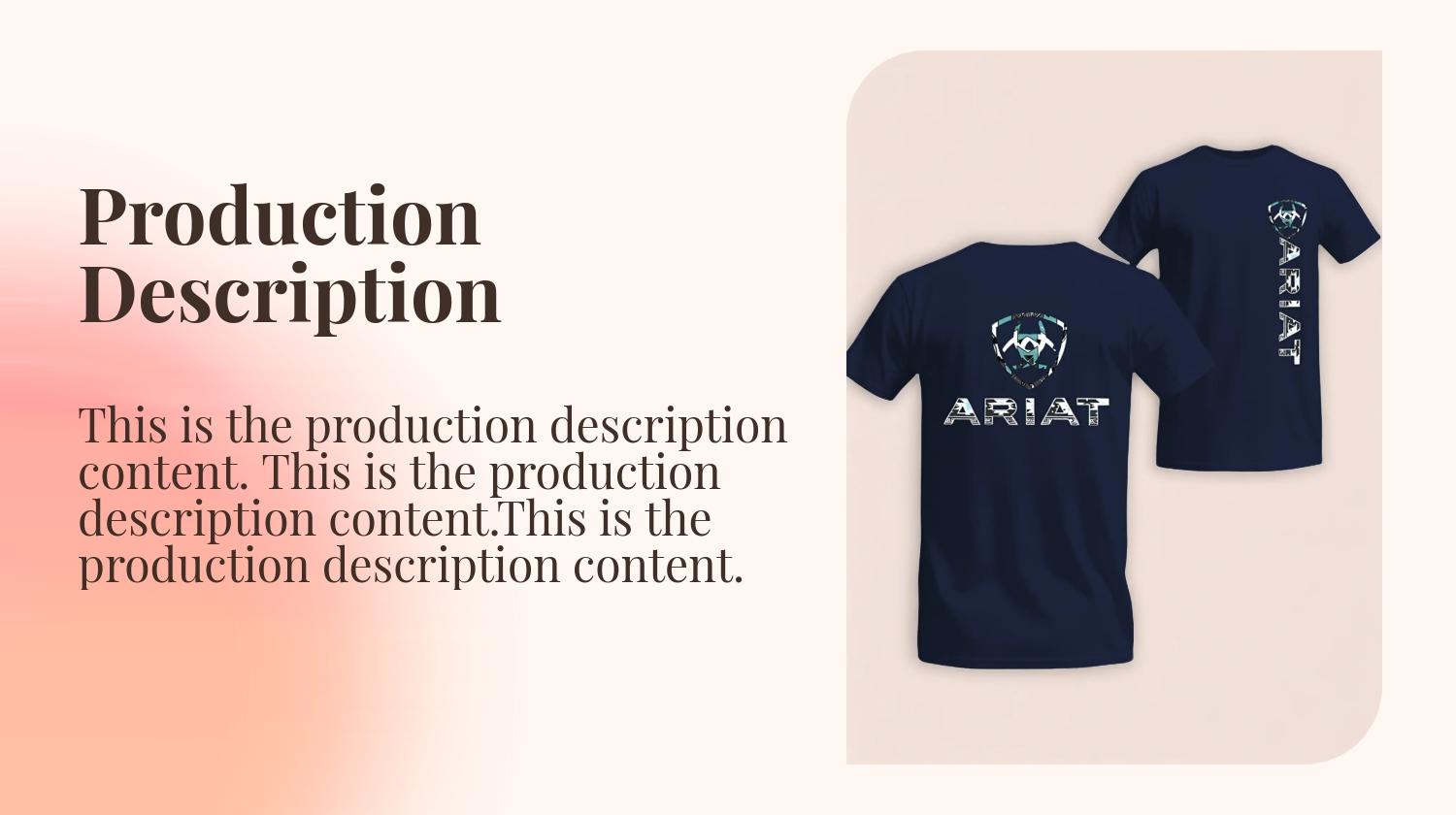 Men's Ariat Print Graphic T-Shirt, Casual Long Sleeve Top, Comfortable Fit for Daily Wear, Ideal for Home & Leisure Activities, Menswear