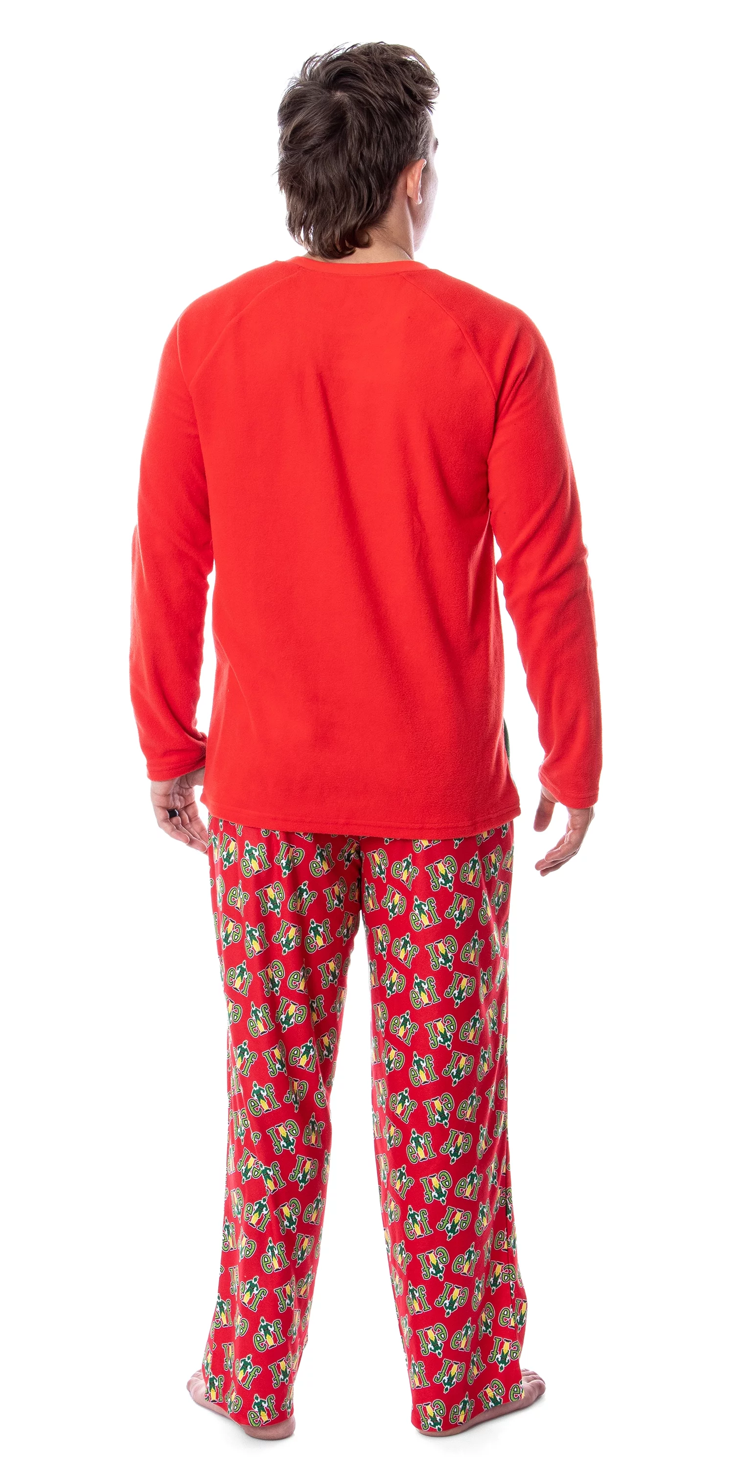 Elf The Movie Mens' Buddy I Like Smiling, Smiling's My Favorite Pajama Set LG