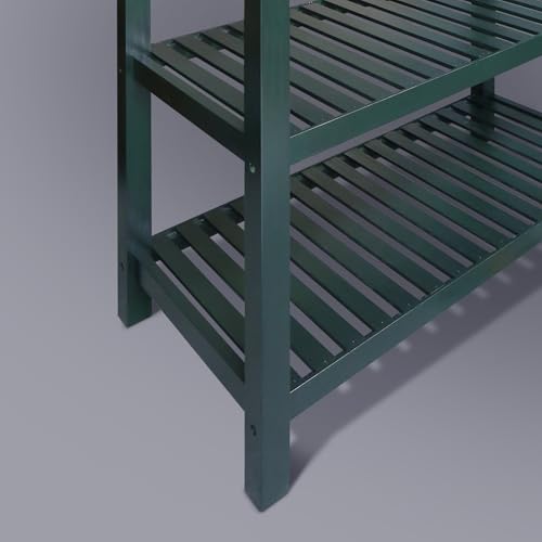 Casual Home Kitchen Island with Solid American Hardwood Top, Natural/White, 40