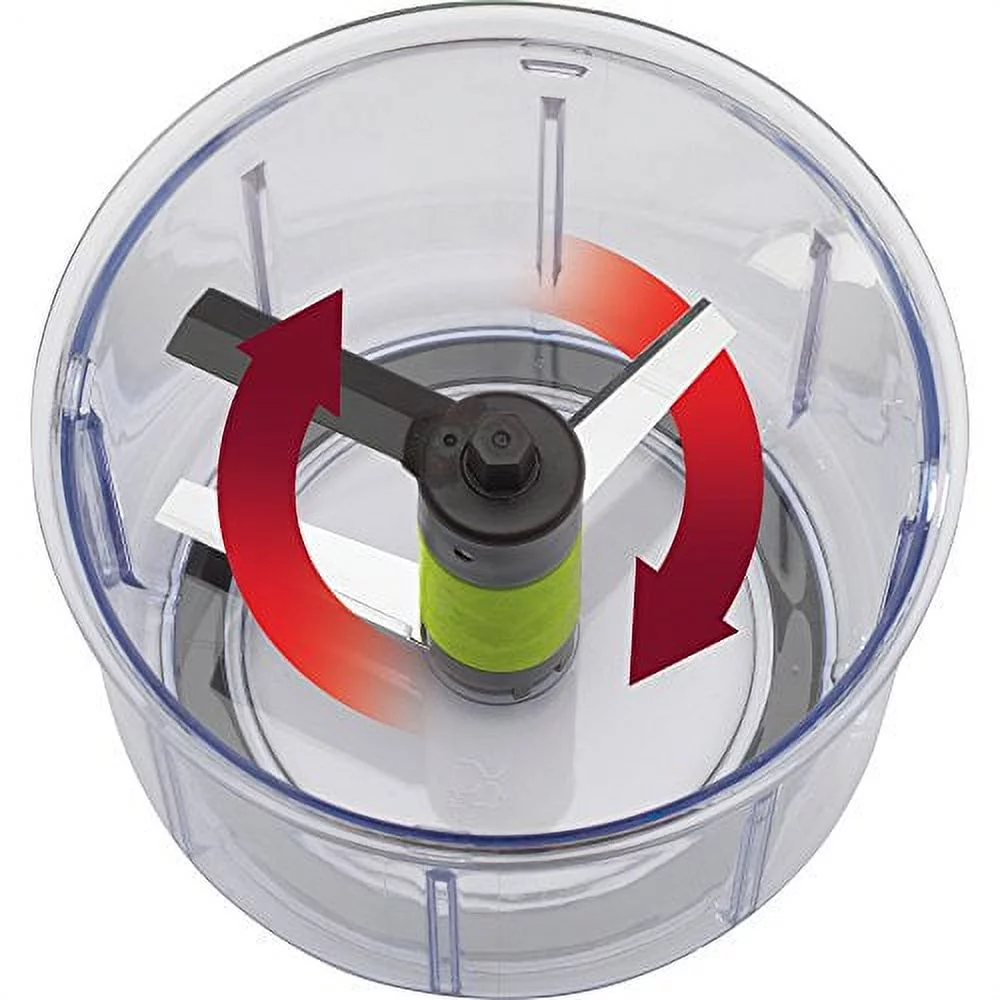 Bradshaw International 7345689 Manual Chopper with 2 Cups