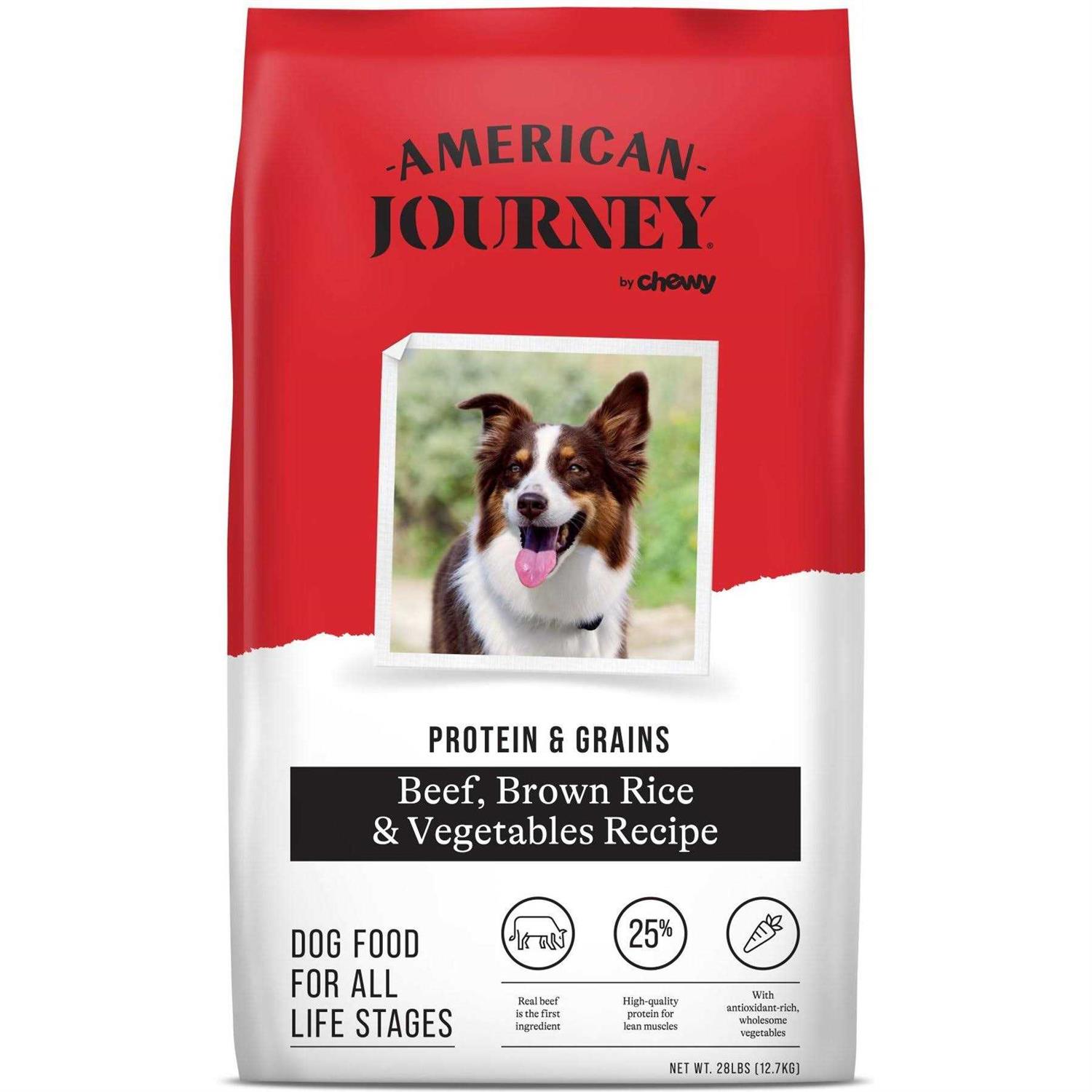 American Journey u0026 Brown Rice Protein First Recipe Dry Dog Food - Pet Supplies online store