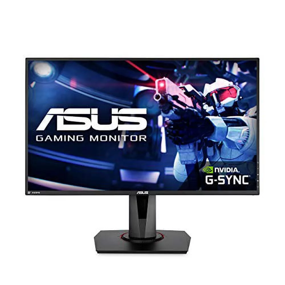 Asus VG278QR 27? Gaming Monitor, 1080P Full HD, 165Hz (Supports 144Hz), G-SYNC Compatible, 0.5ms, Extreme Low Motion Blur, Eye Care, DisplayPort HDMI DVI