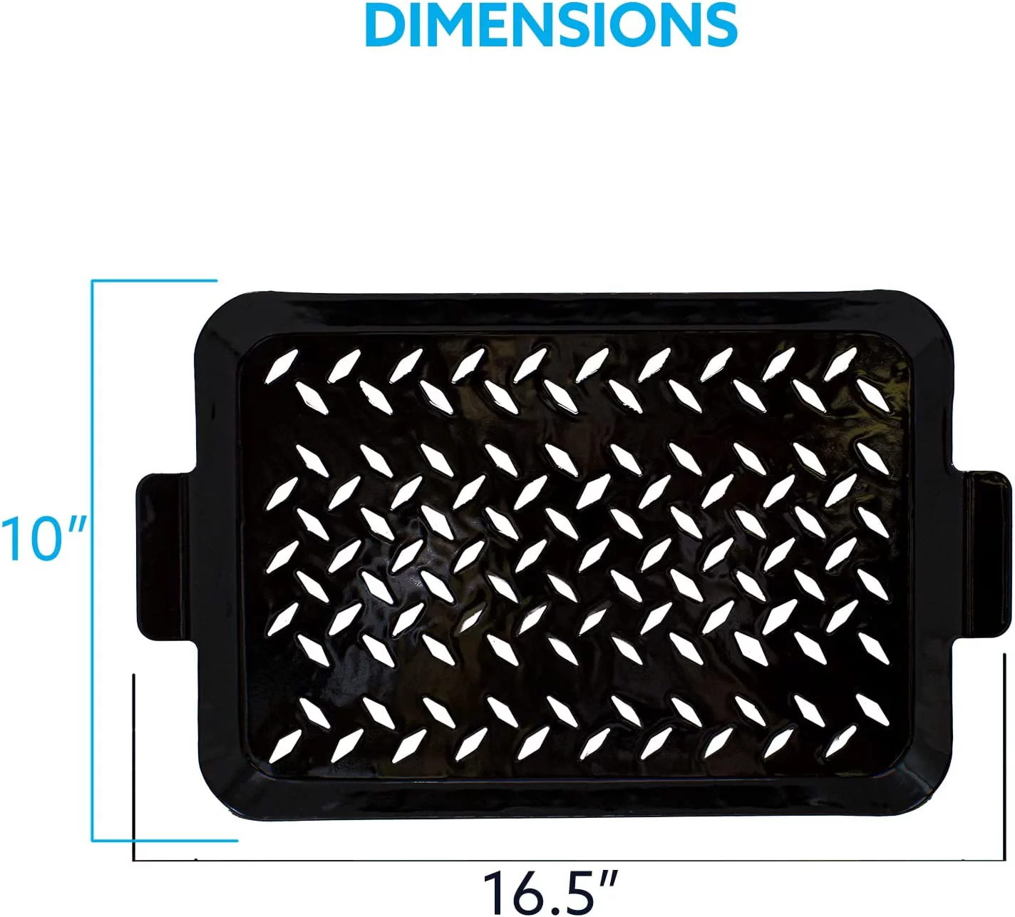 Kona Non-Stick Grill Pan & Tray - 10 Year Guarantee