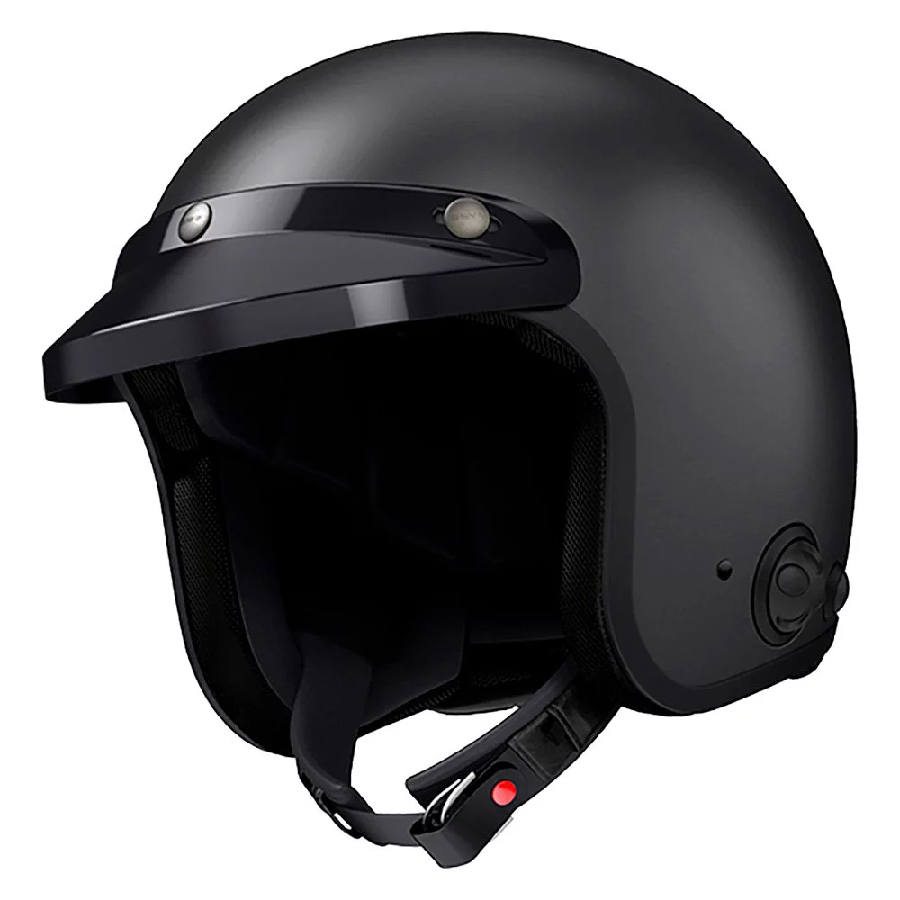 Sena SAVAGE-CL-MB-S-01 - Savage Small Matte Black Open Face Helmet