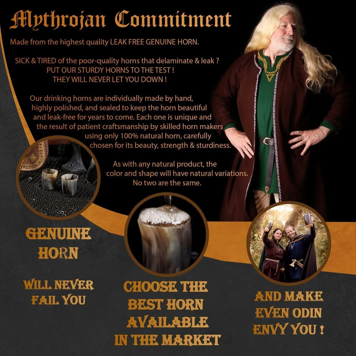 Viking Drinking Horn Shot Glass, Norse Medieval Tankard Shot Glass Pair