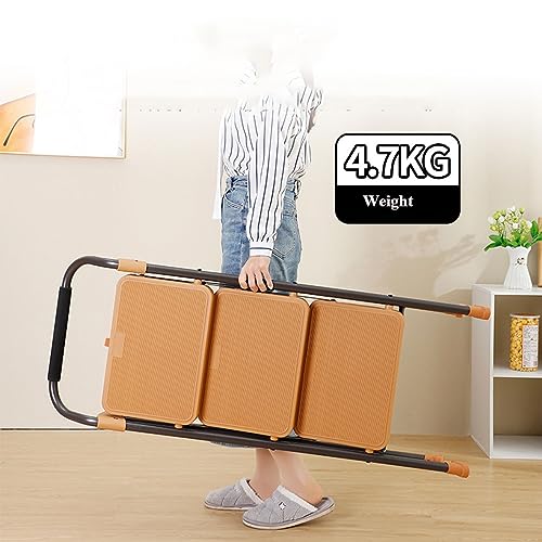 folding ladder 3 Step Ladder, Folding Step Stool for Adults/Kid with Widening and Thicken Non-Slip Pedals, 330LBS Capacity Lightweight Portable & Collapsible Ladder, Perfect for Home Kitchen Library s