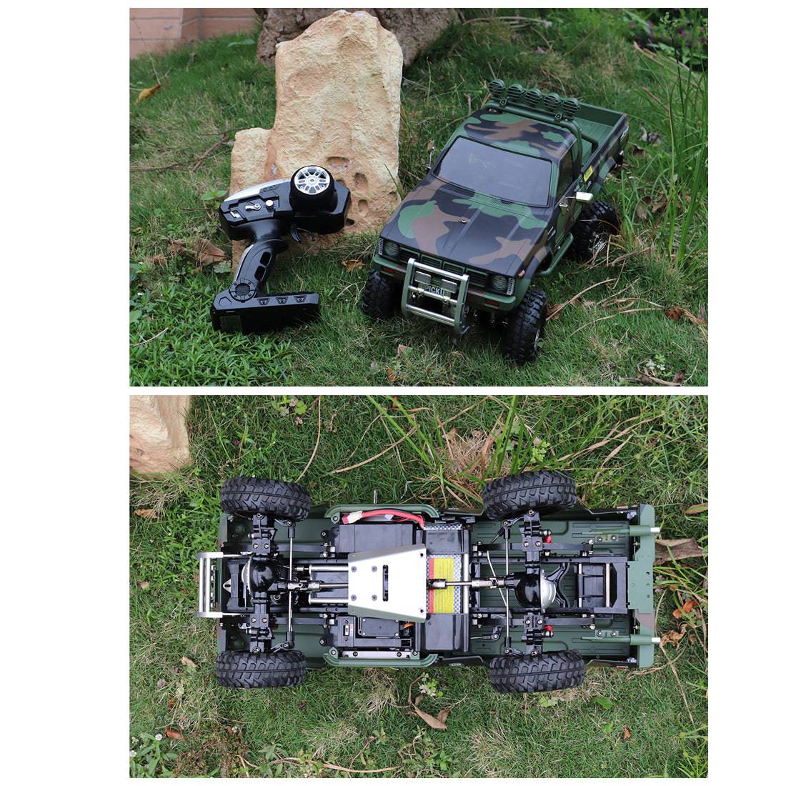 HG-P417 1/10 2.4G Simulation Middle East Pickup Truck RC RTR 4X4 4WD Rally Car