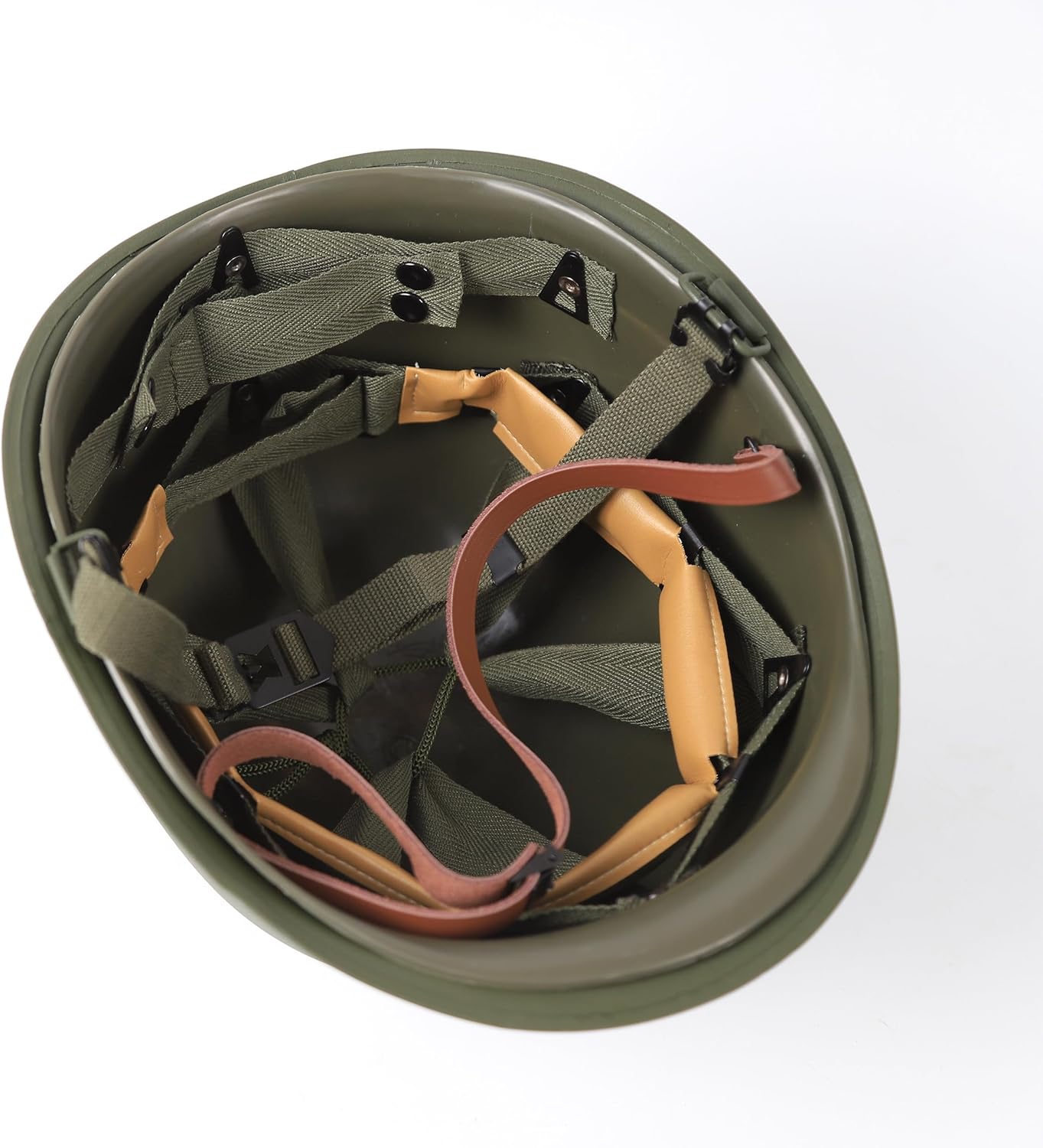 Vietnam War US M1 Helmet with Mitchell Cover