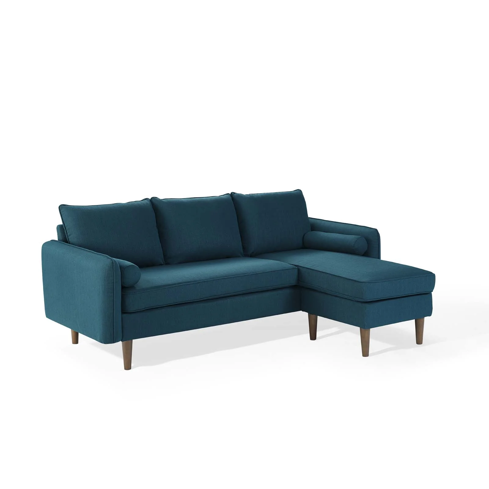 Sectional Sofa Set, Fabric, Navy Blue, Modern Contemporary Urban Design, Living Lounge Room Hotel Lobby Hospitality