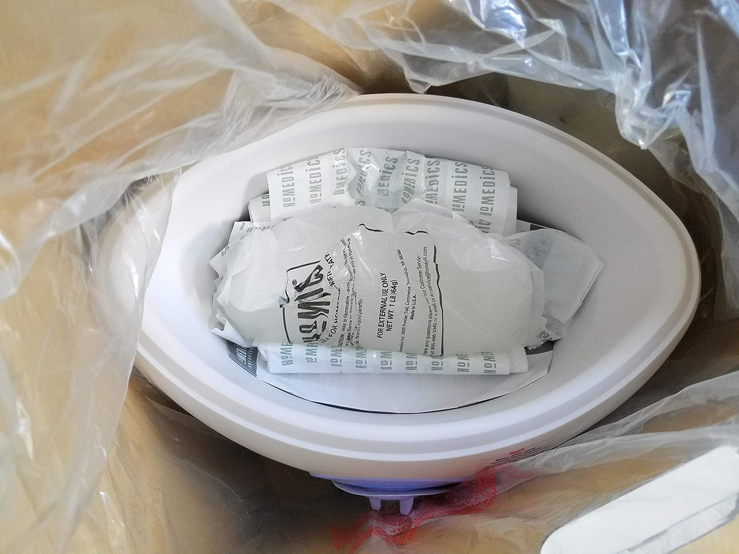 HoMedics PAR-120 ParaSpa Select Paraffin Bath