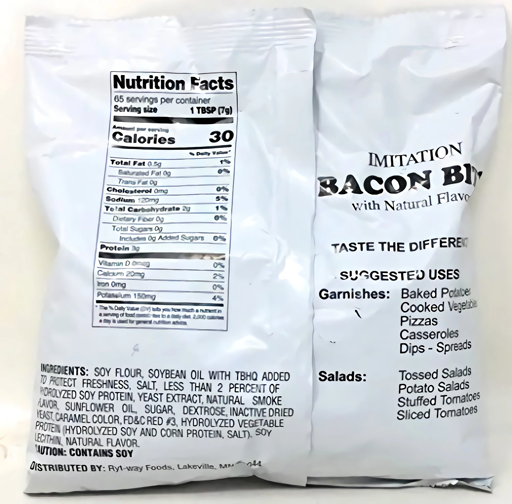 Redi-Bits Imitation Bacon Bits | 14 Oz | Pack of 2
