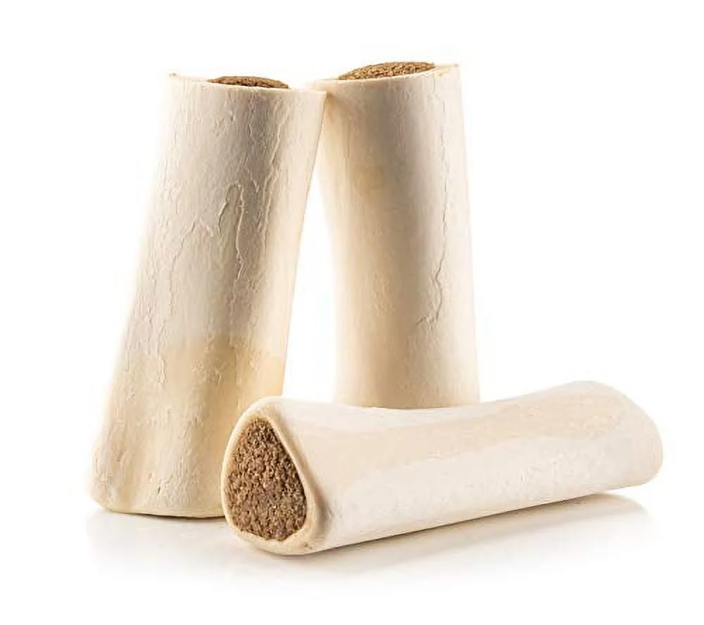 Jack&Pup Filled Dog Bones for Aggressive Chewers, 5 to 6