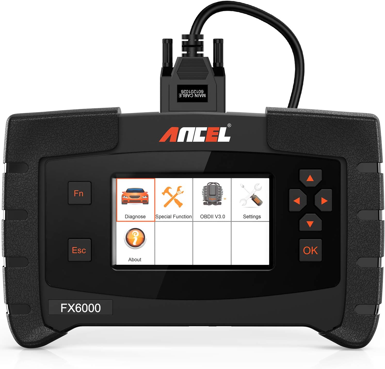 ANCEL FX6000 OBD2 Scanner with All System Automotive Code Reader Vehicle OBDII Diagnostic Scan Tool for Engine ABS SRS Transmission DPF TPMS EPB IMMO