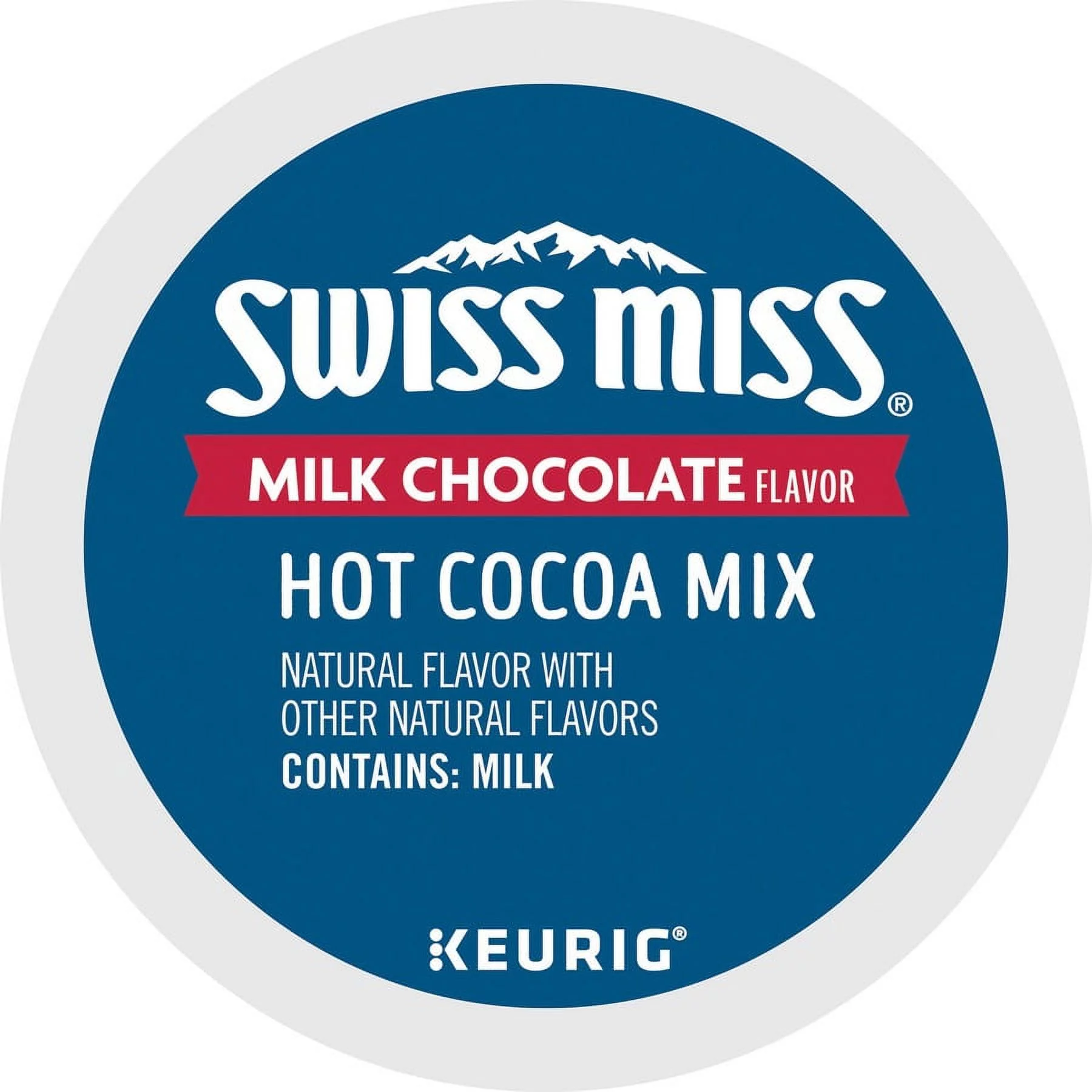 Swiss Miss; K-Cup Milk Chocolate Hot Cocoa - Powder - 4 / Carton | Bundle of 5 Cartons