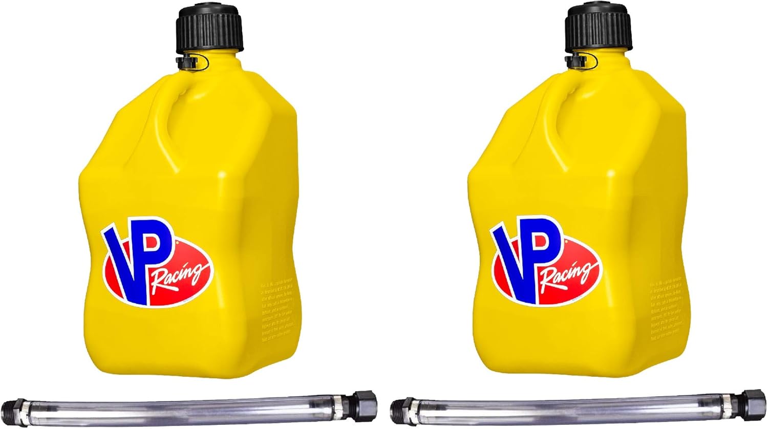 VP Racing Fuels 5-Gallon Square Motorsport Utility Container Yellow & 14