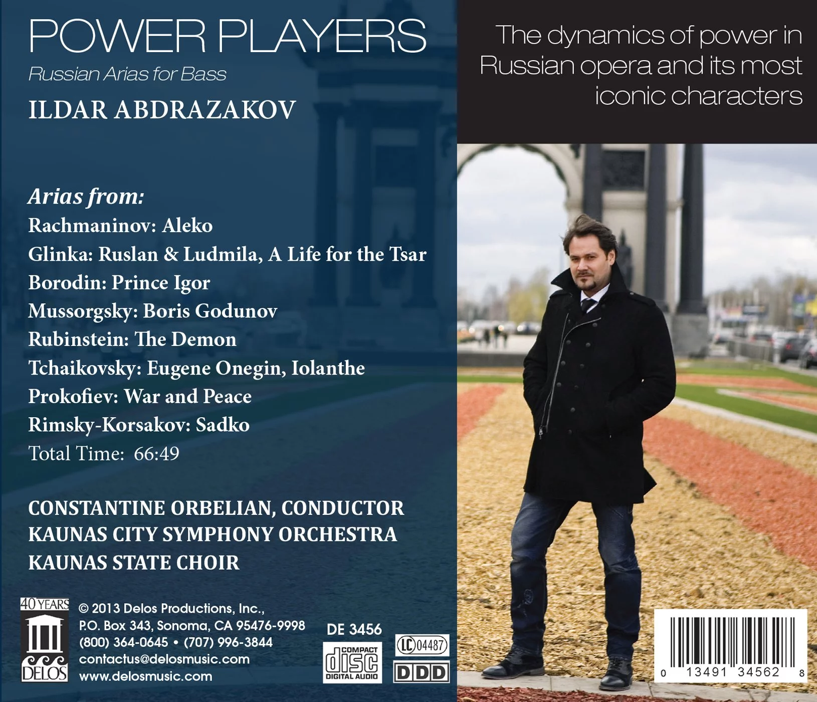 Ildar Abdrazakov - Power Players: Russia Arias for Bass - Classical - CD