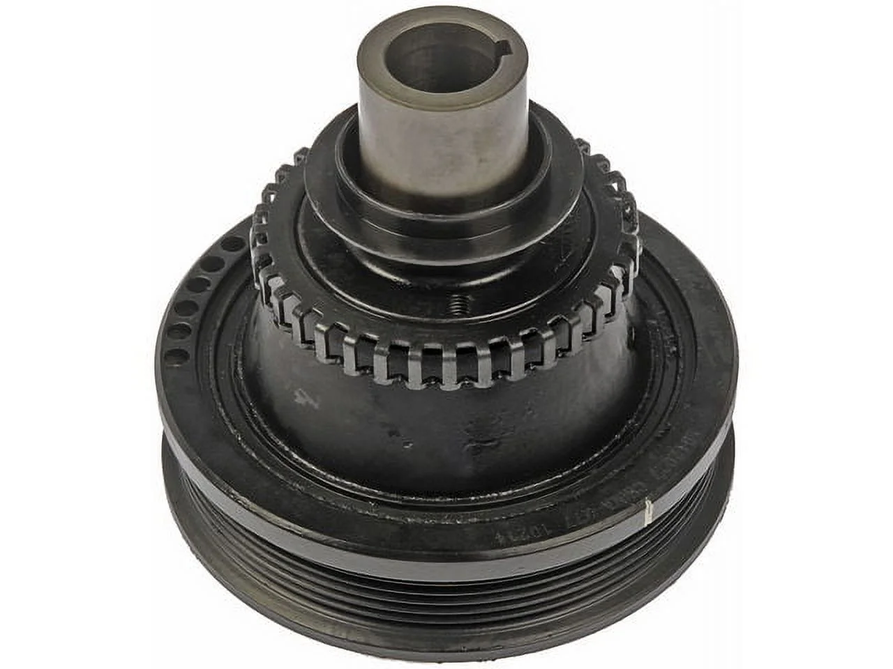 Engine Harmonic Balancer with Woodruff Key - Compatible with 2005 - 2010 Ford Mustang 4.0L V6 2006 2007 2008 2009