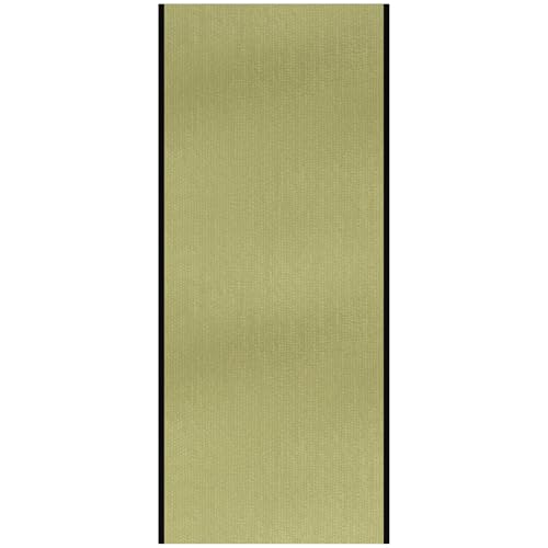 Red Lantern Half Tatami Mat, 1/2 US Queen (30 in x 80 in), Straw