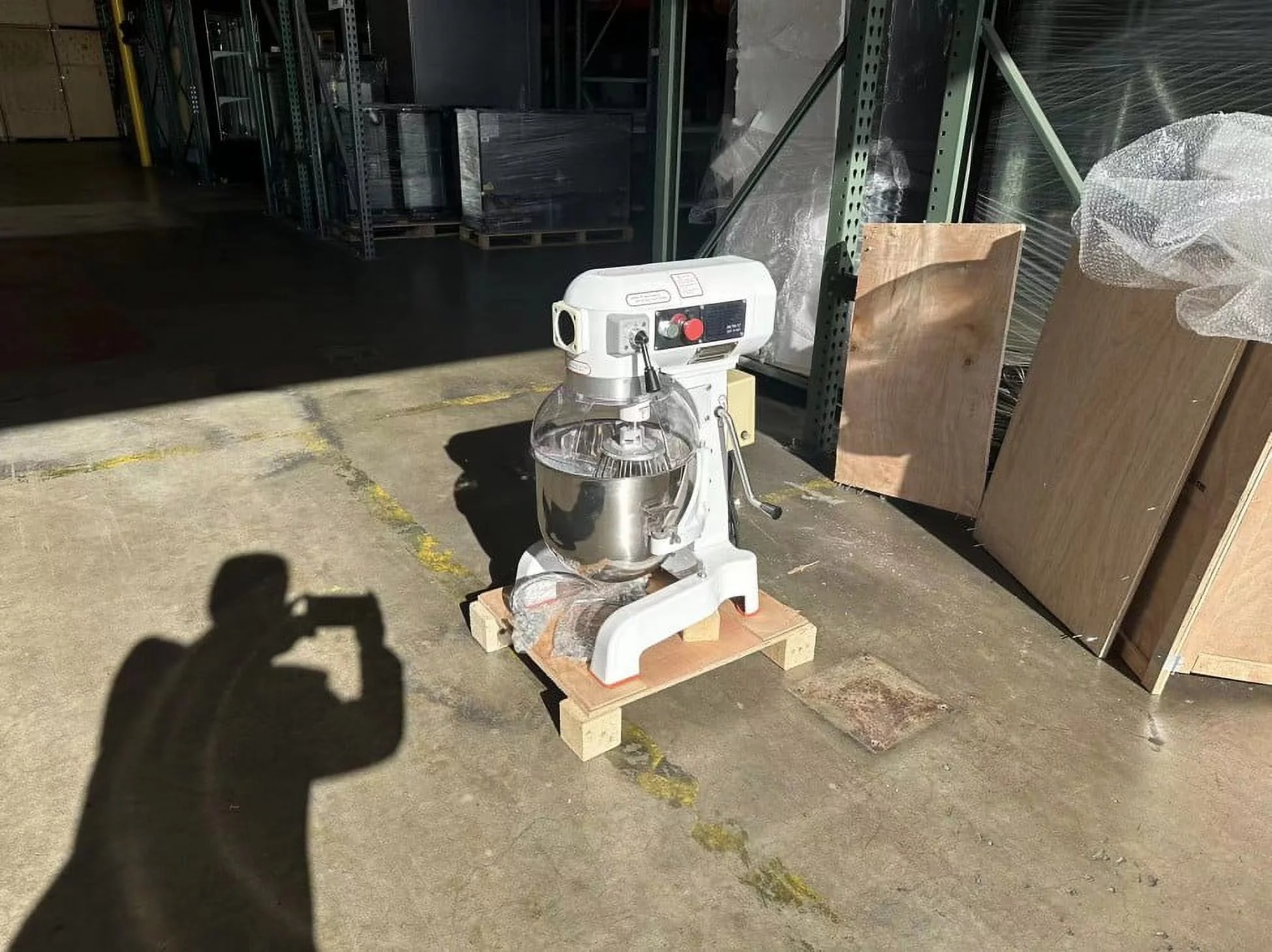 20 Quart Mixer Machine 3 Speed Commercial Bakery Kitchen Equipment NSF