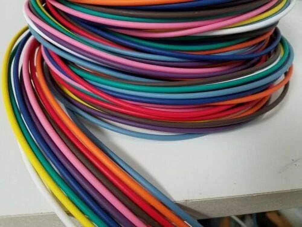 250 feet automotive primary wire gxl 20 gauge awg high temp 10 colors 25 ft ea cables electronic stranded wire cable electrics diy