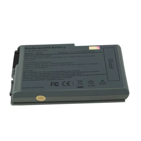 Laptop Battery for Compatible Dell Latitude d500 d600 m9014