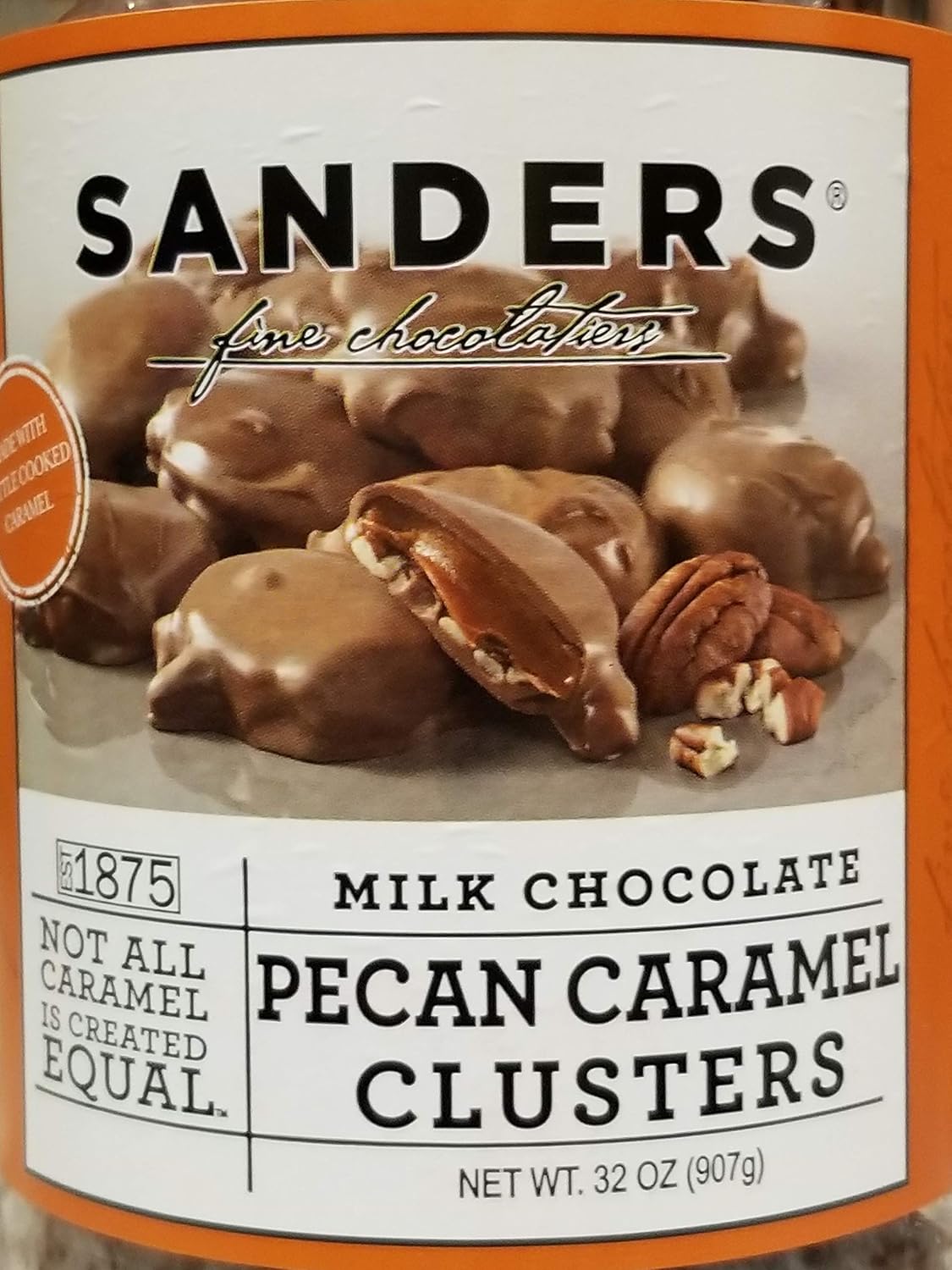 Sanders Milk Chocolate Pecan Caramel Clusters