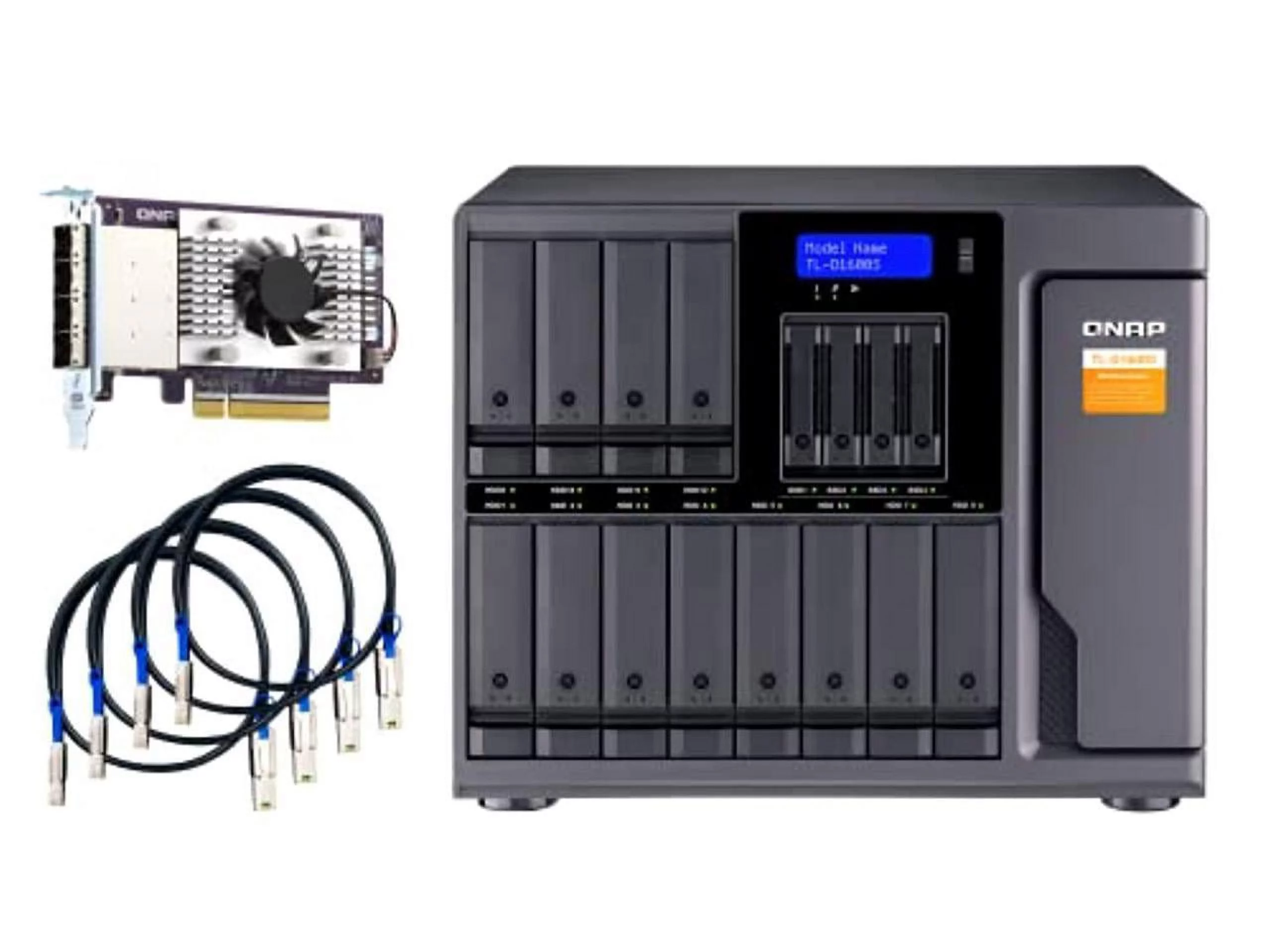 TL-D1600S-US QNAP 16-bay desktop SATA JBOD expansion unit