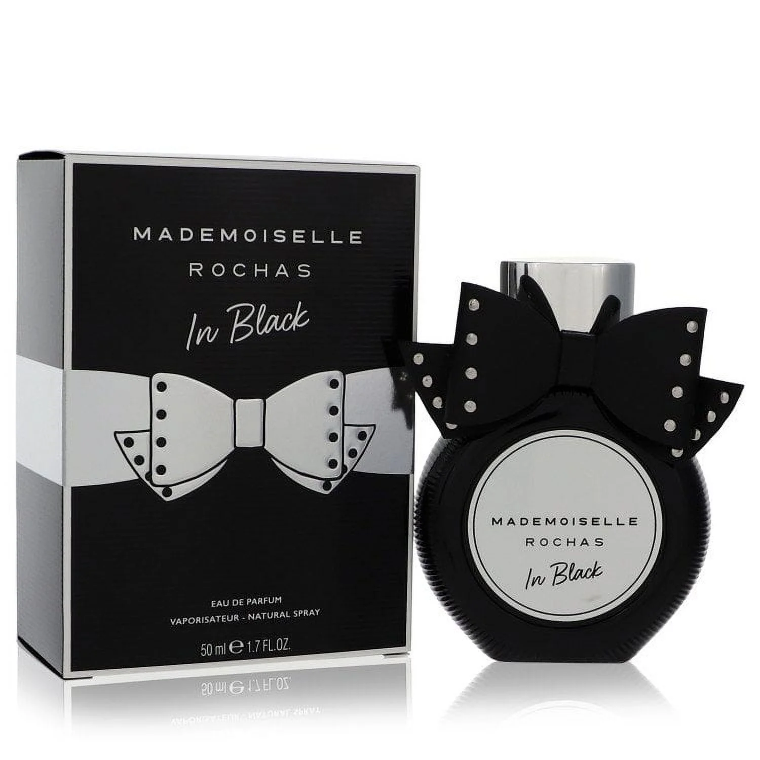 Mademoiselle Rochas In Black by Rochas Eau De Parfum Spray 1.7 oz For Women