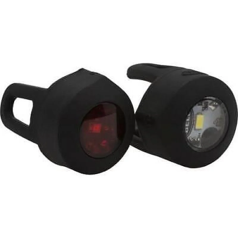Bell Meteor 350 Silicone LED Bicycle Light Set Black