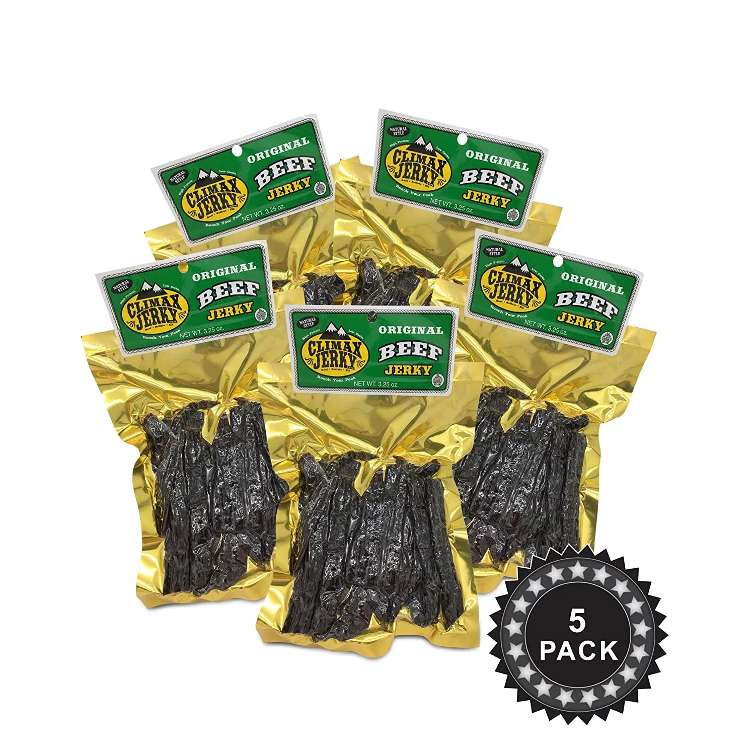 Climax Premium Thin Cut 3.25 OZ. Original Beef Jerky