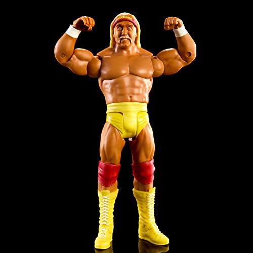 Mattel WWE Action Figure, Series #139 Hulk Hogan 6-inch Collectible with 10 Points of Articulation & Life-like Detail