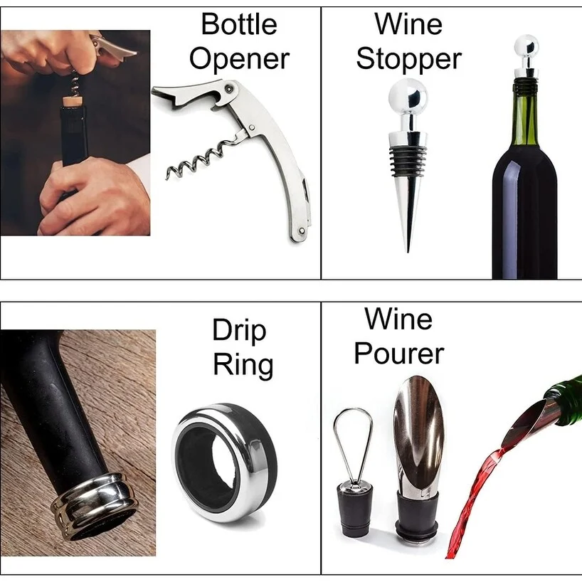 Bezrat Stemless Wine Glasses Gift Set