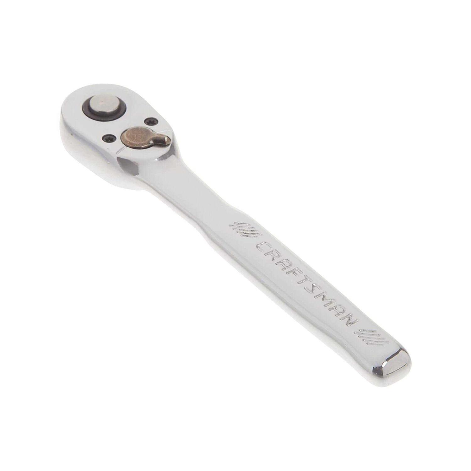 Craftsman 1/4 in. Drive 72 Tooth Pear Head Ratchet