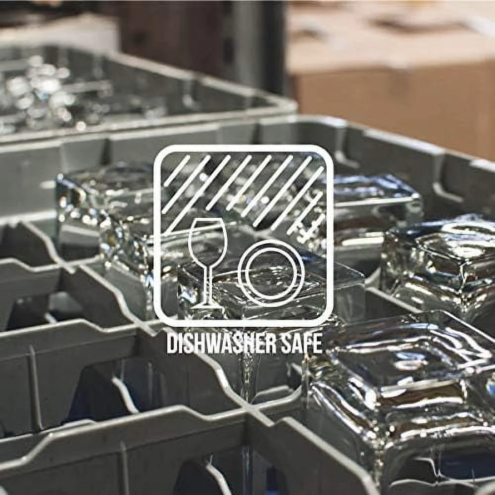 Palm Tree Highball Glass 15 Ounce | Set Of 4 Cooler Glasses | Lead-Free Crystal Glass | Etched Drinking Glass With Heavy Base | Made In The