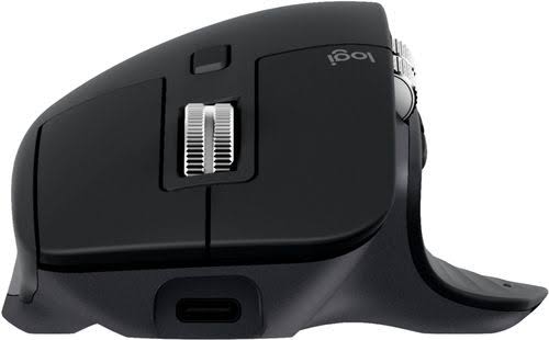 Logitech - MX Master 3 Wireless Laser Mouse - Black