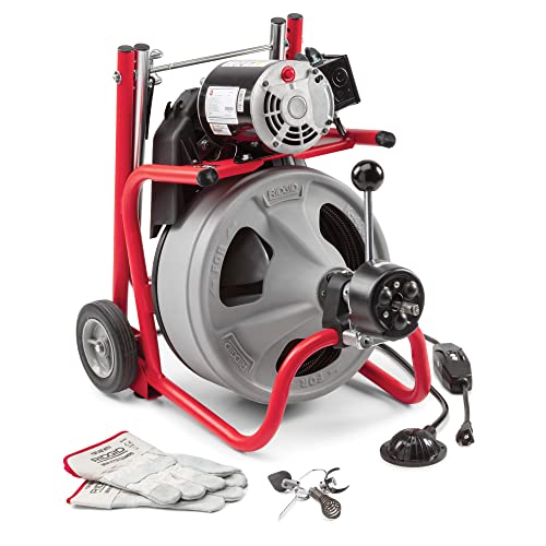 RIDGID 26998 Model K-400 Drain Cleaning 120-Volt Drum Machine Kit with C-45IW 1/2