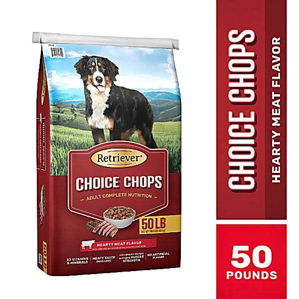 Retriever Choice Chops Adult Beef Recipe Dry Dog Food - Pet Supplies online store